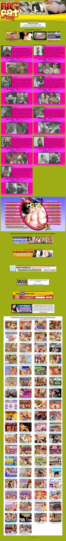 Big Fat Porn Members Area #1